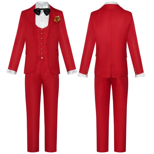 Beetlejuice red suit halloween - red,